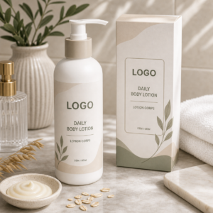 Daily Moisturizing Body Lotion private label OEM ODM product image with neutral LOGO packaging