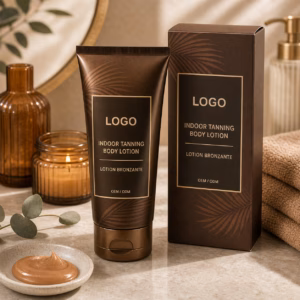 Indoor intensive tanning lotion bottle sample for label proofing and export buyer review