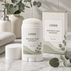 Custom Logo Deodorant Stick private label OEM ODM product image with neutral LOGO packaging