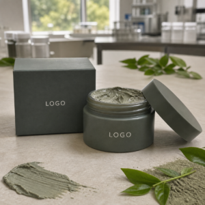 Private Label Men's Green Tea Clay Mask